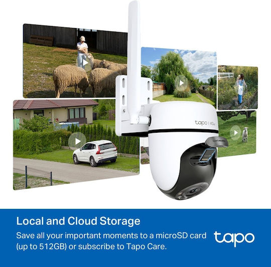 TP-LINK TAPO C501GW v1 IP Surveillance Camera 4G Full HD 1080p Waterproof with Two-Way Communication