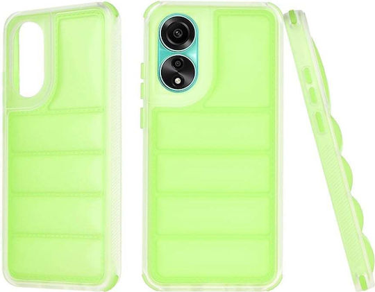 Back Cover Plastic/Silicon Verde Oppo A78 4G