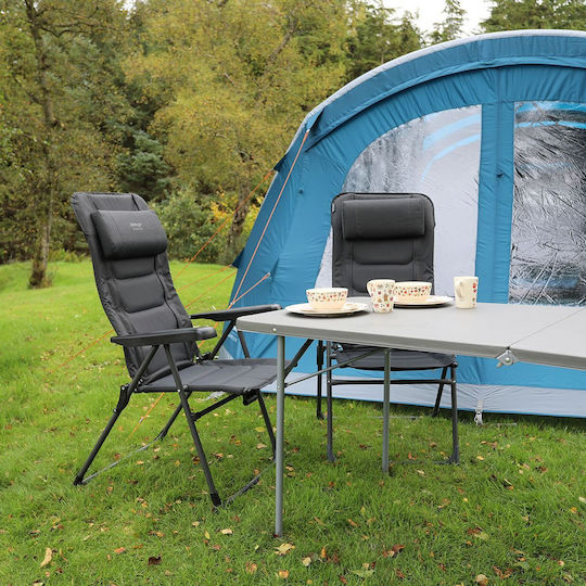 Vango Beach Chair Black 112x65cm