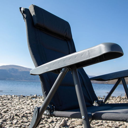 Vango Beach Chair Black 112x65cm