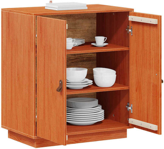 Sideboard Made of Solid Wood Brown 65.5x40x75cm