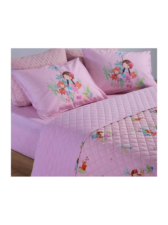 Nef-Nef Homeware Παπλωματοθήκη Ημίδιπλη 180x240 Welcome To India Welcome To India