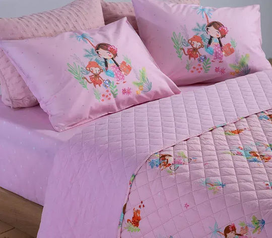 Nef-Nef Homeware Ημίδιπλη 180x240cm Welcome To India Welcome To India