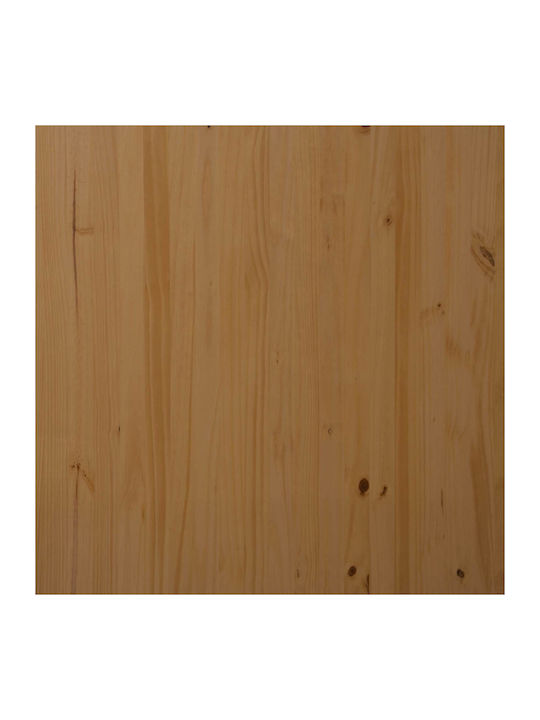 Bufet Dulap din Lemn Masiv cu Sertare Maro 63.5x39x65.5cm
