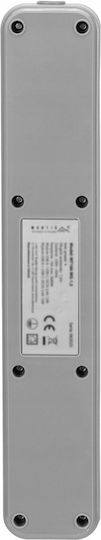 Montis Πολύπριζο 4 Θέσεων με USB-A και Καλώδιο 5m