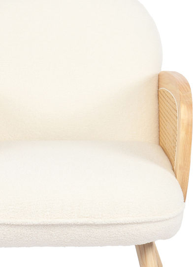 Stedy Armchair White 78x64x82cm
