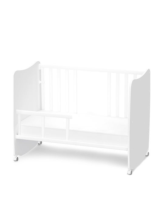 Lorelli Βρεφική Κούνια Λευκή με Στρώμα 60x120cm