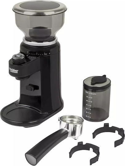 Webber Electric Coffee Grinder 180W with Grain Capacity 300g and 25 Grind Levels