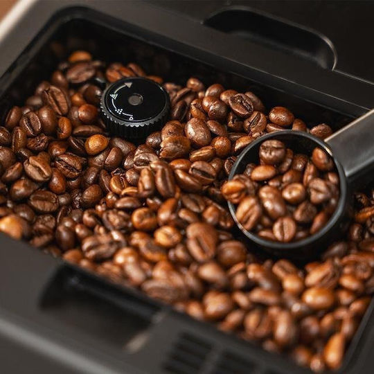 Cecotec Automatic Espresso Machine 1500W 19bar Pressure for Cappuccino with Grinder Silver