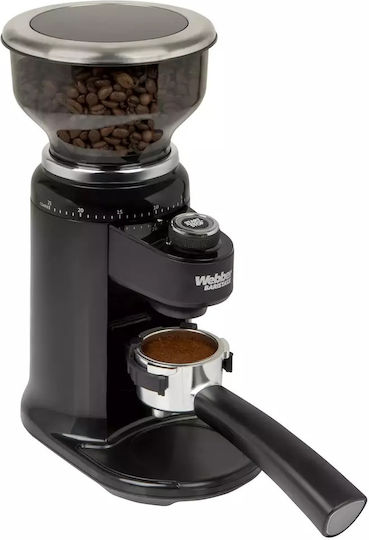 Webber Electric Coffee Grinder 180W with Grain Capacity 300g and 25 Grind Levels