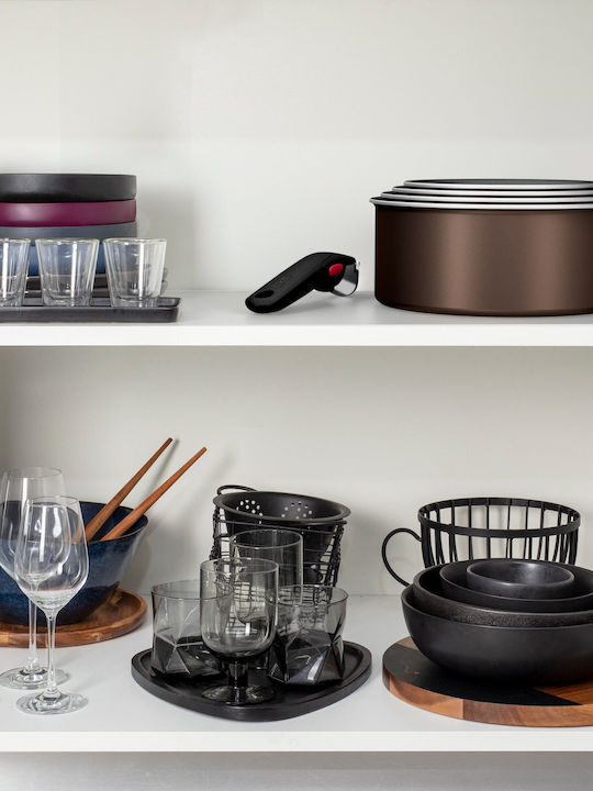 Tefal Ingenio Xl Force Сет Тигани от Алуминий с Керамично Покритие 5 Части