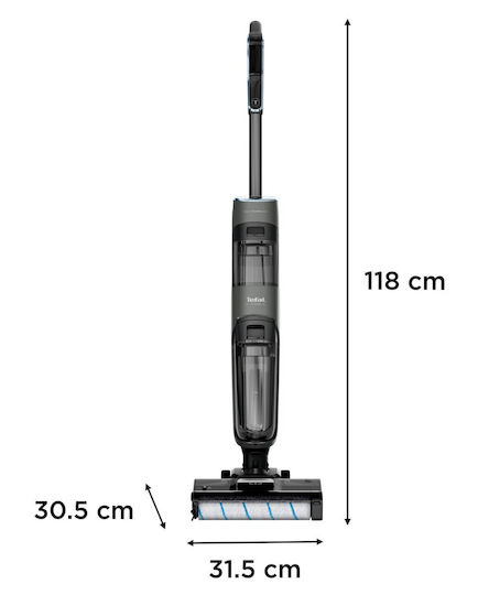 Tefal Xclean 4 Rechargeable Stick Vacuum 18.5V Gray