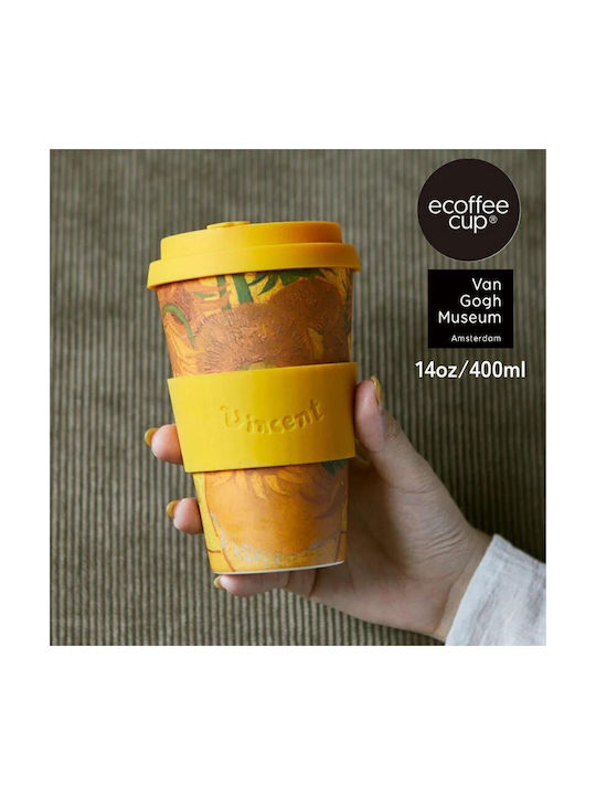 Ecoffee Cup Kunststoff Tasse Mit Deckel 400ml