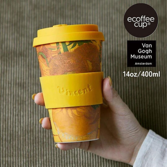Ecoffee Cup Kunststoff Tasse Mit Deckel 400ml Ecoffee Cup Kunststoff Tasse Mit Deckel 400ml