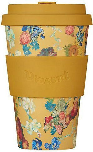 Ecoffee Cup Kunststoff Tasse Mit Deckel Gelbe 400ml Ecoffee Cup Kunststoff Tasse Mit Deckel Gelbe 400ml