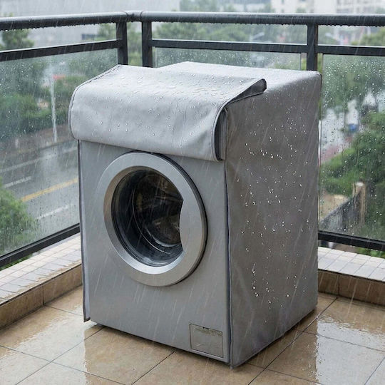 Wallex Aquashield Waterproof Cover for Washing Machine & Dryer Zipper 63×63×85cm
