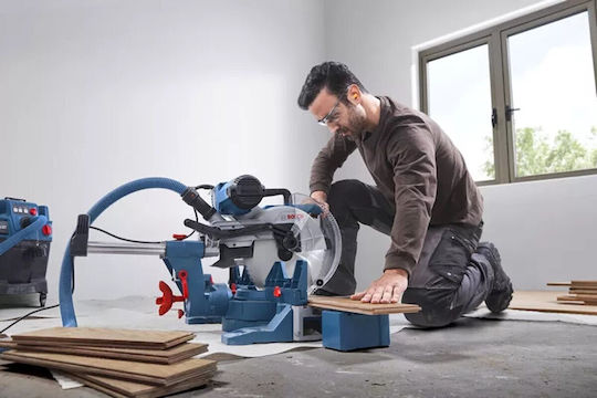 Bosch Gcm Fierăstrău Cu Tăietor De Unghi La Rețea Diametru Disc 305mm