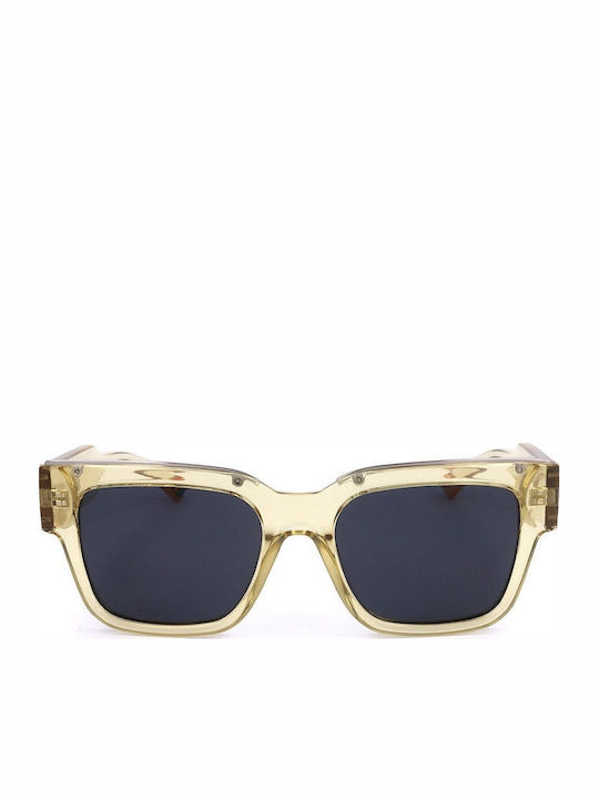 Polaroid Herren Sonnenbrille mit Gelb Kunststoff Gestell und Gray Linse PLD6198/S XMC/40
