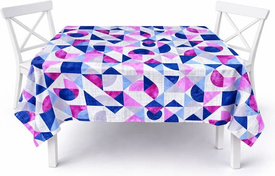 Pucioasa Față De Masă Violet/Albastru 140x180 Cm