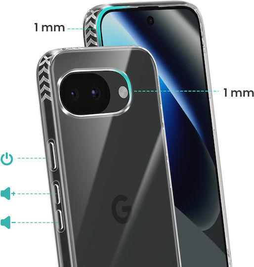 Force Case Google Pixel 10a Pulse Model Protecție Întărită 3m Transparentă