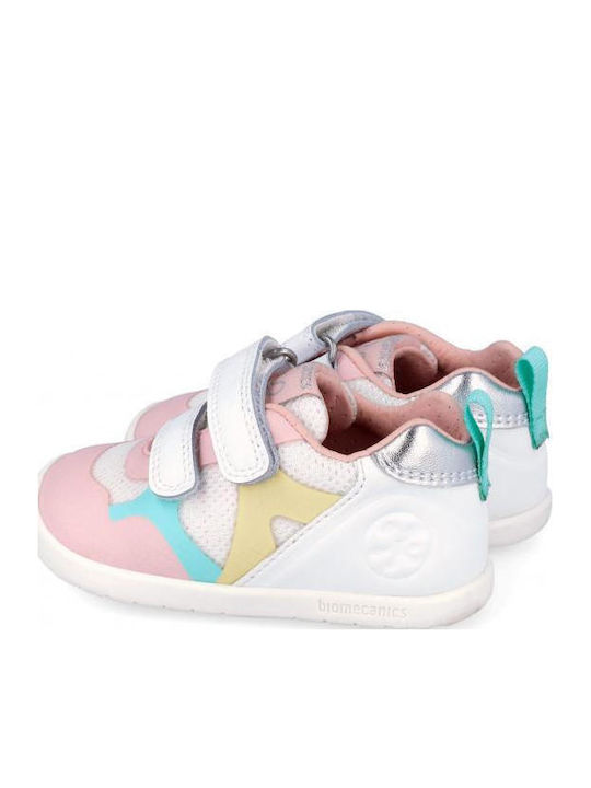 Kids Sneakers Barefoot with Hoop & Loop Closure Multicolour