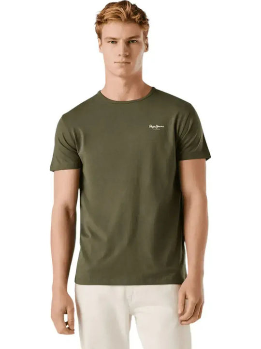 Original Basic T-shirt Χακί