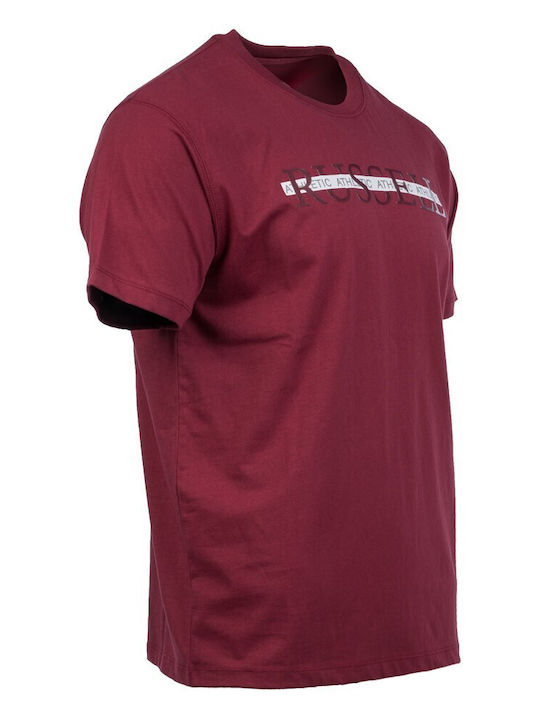 Russell Athletic T-shirt Μπορντω