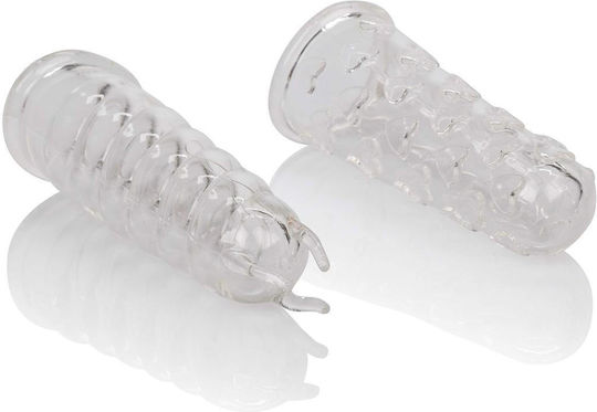 Calexotics Finger Teasers Vibrator Finger Transparent