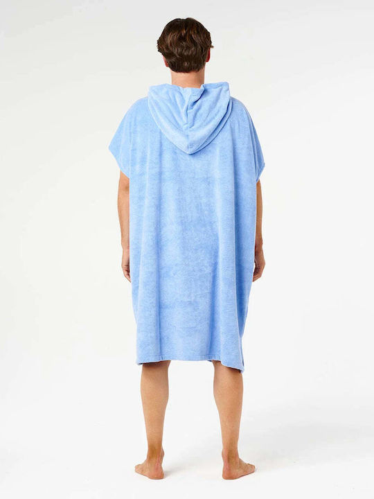 Rip Curl Hooded Beach Poncho Blue
