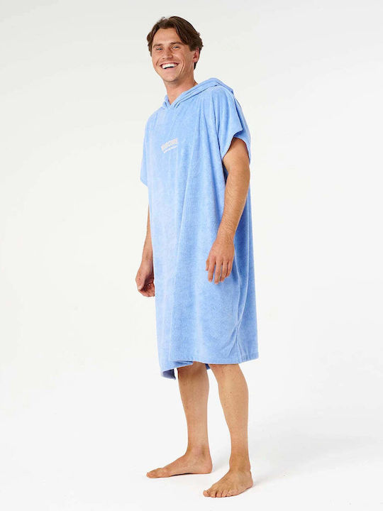Rip Curl Hooded Beach Poncho Blue