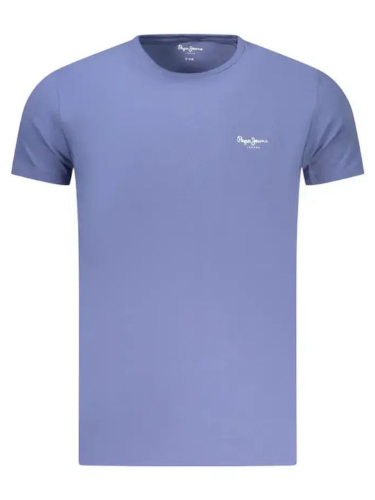 Original Basic T-shirt Μπλε Ουρανού