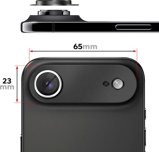 Avizar Camera Lens Protection Iphone Air Monoblock Aluminum Frame Black