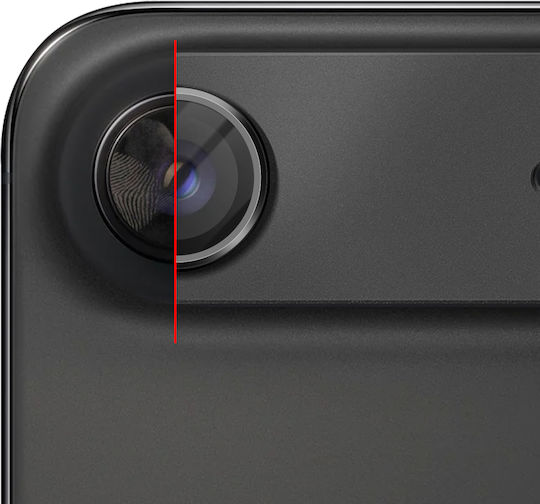 Avizar Camera Lens Protection Iphone Air Monoblock Aluminum Frame Black
