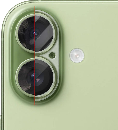 Avizar Kameralinsschutz Iphone 17 Aluminium Unibody Rahmen Vert Salbe
