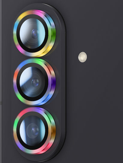 Protecție Lentilă Cameră Enkay Galaxy Z Fold 7 Triplu Lentilă Multicolor