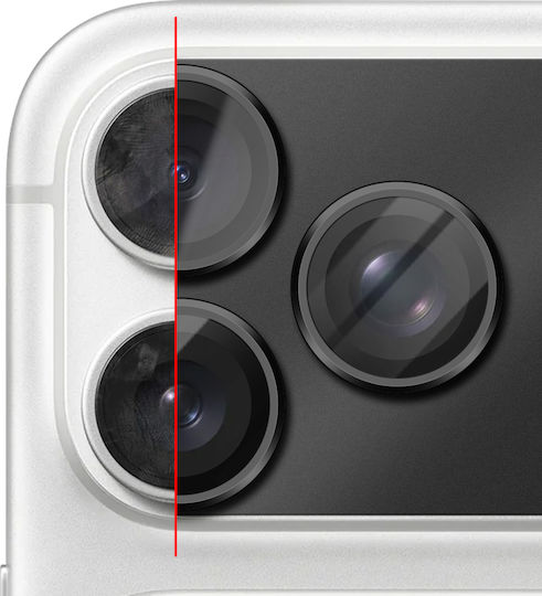 Avizar Camera Lens Protection Iphone 17 Pro Max Monoblock Aluminum Frame Black