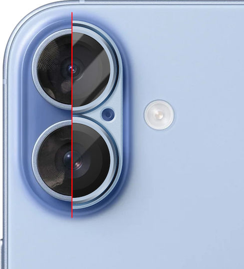 Avizar Camera Lens Protector Iphone 17 Aluminum Unibody Frame Blue