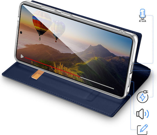 Dux Ducis Flip Case Galaxy S26 Ultra Card Holder Skin Pro Series Dark Blue