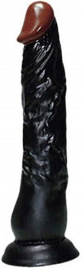 Nanma Dolie Dong Ρεαλιστικό Dildo με Βεντούζα Black 23cm