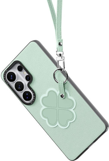 Dux Ducis Luvy Series Твърд Калъф Зелен Clover Samsung Galaxy S26 Ultra 5g