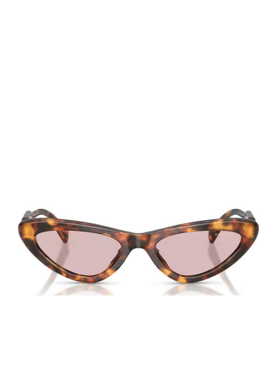 Miu Miu Unisex Ochelari De Soare Cu Ramă Maro Din Plastic