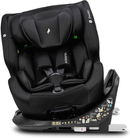 Osann One 360 Baby Car Seat i-Size with Isofix All Black 0-36 kg