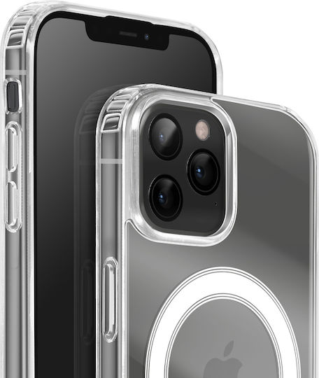 Swissten Magsafe Iphone 12 Pro Max Pack Dual-material Case 5000 Mah Powerbank Transparent