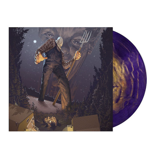 Friday 13th Part Ii Original 1981 Soundtrack Vinyl Midnight Purple Campfire Glow Colored