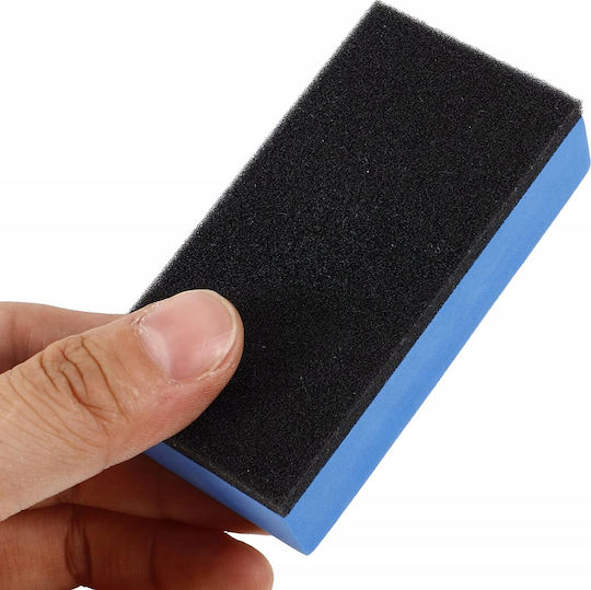 Aplicator Ceară Lustruire Protecție Ceramică Zola Burete Detailing 6.7 × 2.7 × 1.2 Cm Albastru Negru