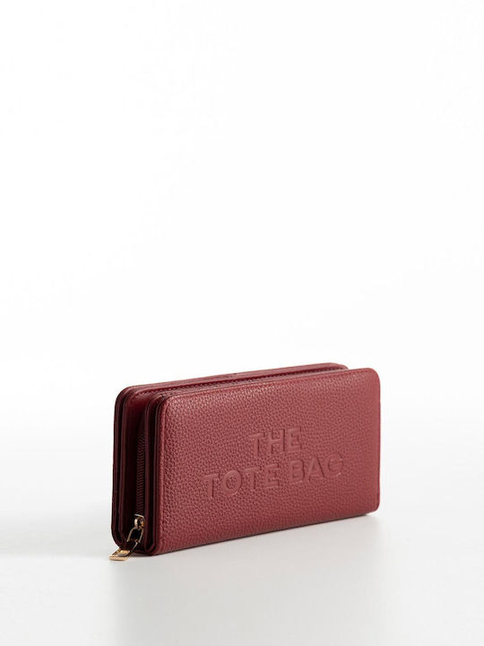Bozikis Голям Дамски Портфейл Червен A26-154-3878-КОККИНО