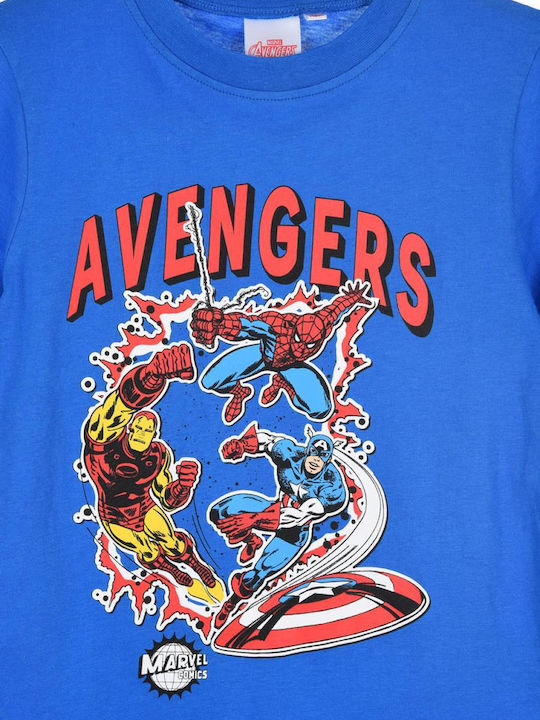 Παιδική Μπλούζα Κοντομάνικη Ρουά Avengers