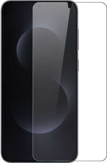 Northjo Silicone Back Cover Set with Tempered Glass Transparent for Galaxy S26 Ultra
