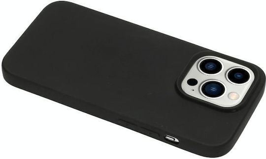 Матова Задна Корица Силикон Черна (iPhone 14 Pro Max)
