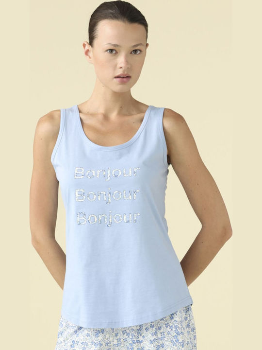 Noidinotte Summer Women's Pyjama Set Sky Blue